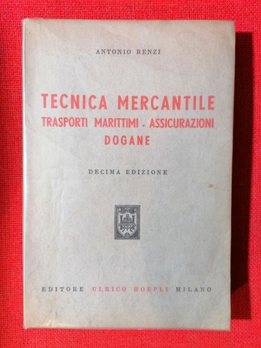 Tecnica mercantile trasporti - mercantile.,