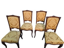 4 sedie d’epoca Liberty in