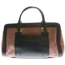 Borsa a tracolla Chloe Alice 2Way in pelle rosa nera vintage autentica