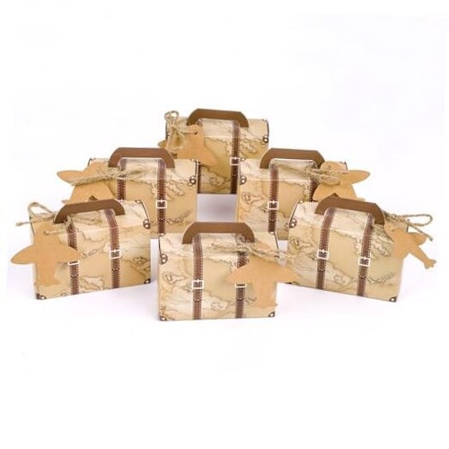 50pcs mini valigia bomboniere - mini,