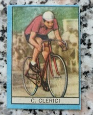 bh figurina cartonata nannina cicogna ciclismo cycling anni 50 c.clerici