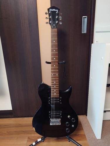 Washburn w114 black chitarra - washburn,