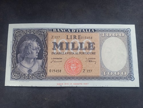 Italie 1000 lire 1948 - 1948, (ref