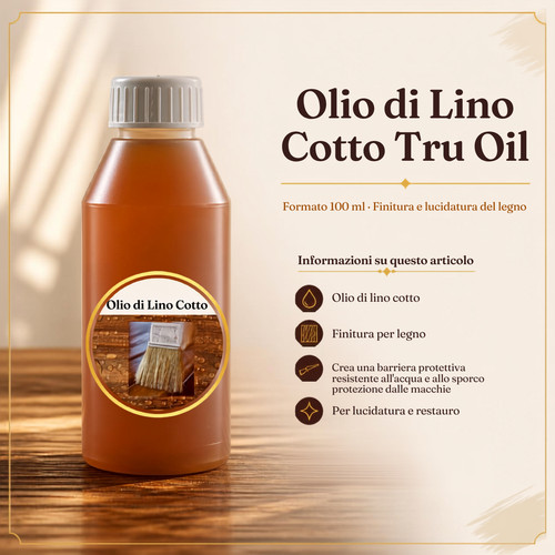 Olio lino cotto tru oil - di,