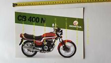 Honda CB 400 N 1983 depliant