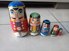 Bamboline in legno MATRIOSCA