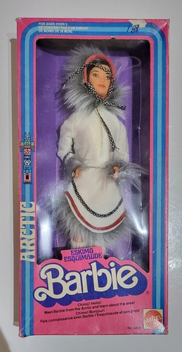 Barbie eskimo artic mattel - barbie,