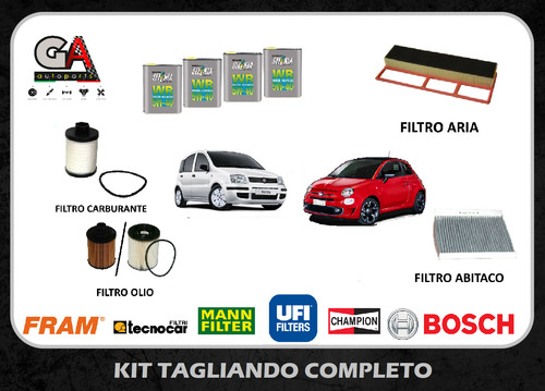 Kit tagliando fiat panda - fiat,