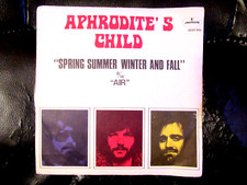 45 GIRI VINILE APHRODITE'S CHILD SPRING SUMMER WINTER AND FALL 1970 - VEDI FOTO