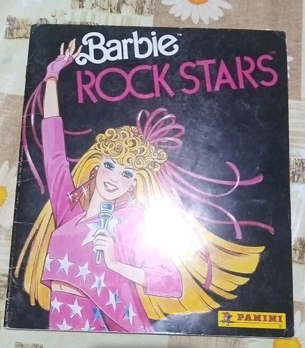 Album figurine barbie rock - album,