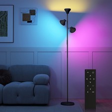 Homcom lampada terra con 3 - homcom, da