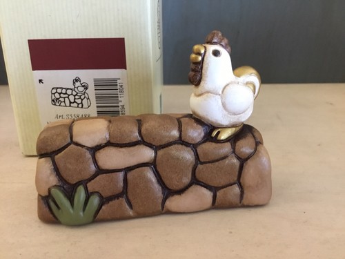 Muretto con gallo presepe - con,