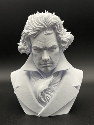 Busto ludwing van beethoven - 3d,