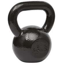 Cast iron kettlebell - iron, 45