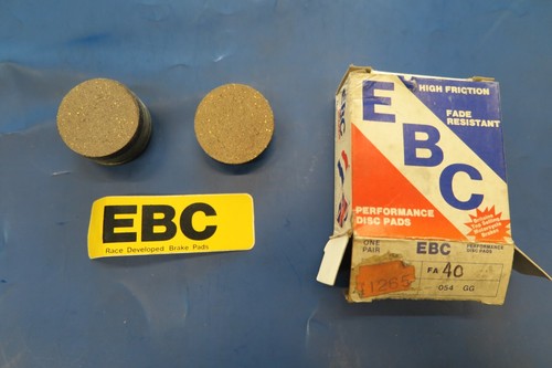 Pastiglie freno ebc fa40 honda - pastiglie,
