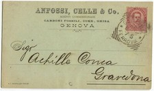 GENOVA, TESTATINA ANFOSSI