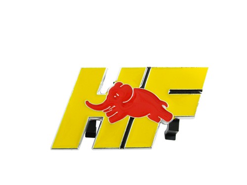 Targa emblema nella - targa, hf
