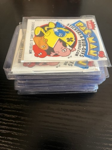 Fleer pac man - pac-man, adesivi