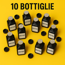 10 bottiglie polvere ricarica
