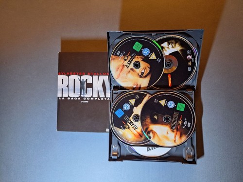 Rocky saga completa dvd - rocky,
