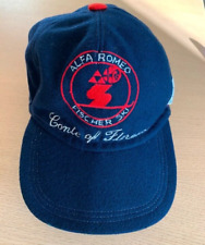 CAPPELLO Alfa Romeo  ANNI 80  CONTE OF FLORENCE   FISHER SKI Blue RARE HAT