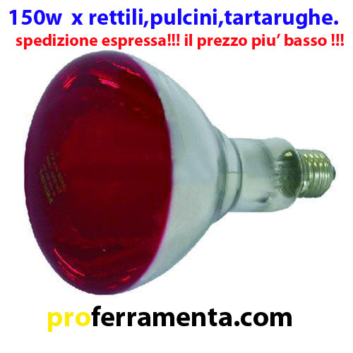 Lampada infrarossi 150w e27 - lampada,