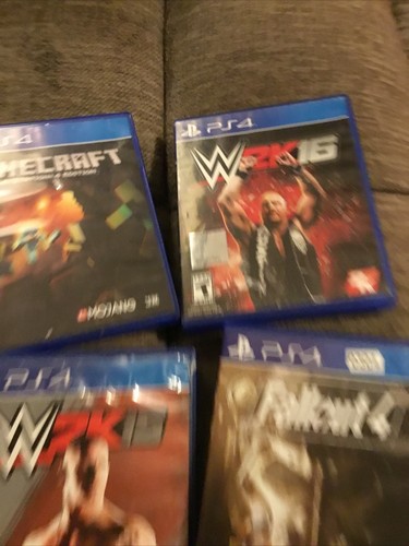 Ps4 set 4 mine craft - (304).,