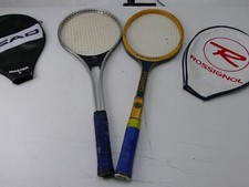 2 racchette da tennis Head 4 1/2 L e Snauwaert Caravelle taglia "S" vintage RB-283