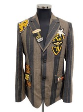 TAKESHY KUROSAWA GIACCA UOMO BLAZER MAN VINTAGE JHD4315