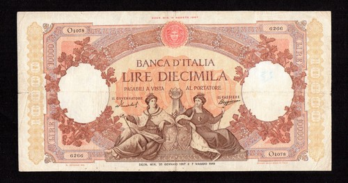 Diecimila 10000 lire capranesi - 10000,