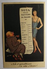 CARTOLINA PUBBLICITARIA NON TI