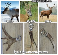 Apribottiglie corna naturali - apribottiglie,