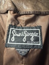 Trench cappotto pelle Simon &