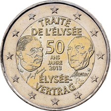 France, 2 Euro, Traité de