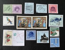 Lot de 15 timbres Autriche années diverses - encore sur frag Briefmarken - B79