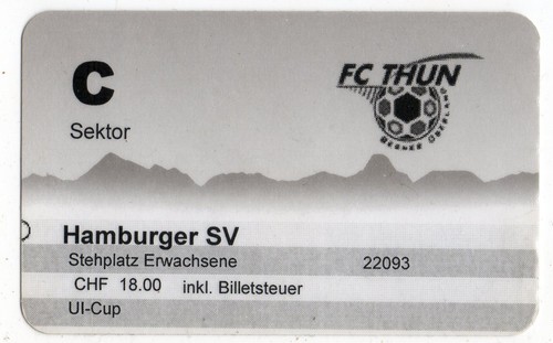 Biglietto thun - thun,