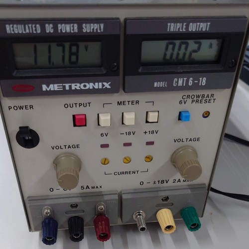 Metronix cmt6 alimentatore - metronix, cmt6-18