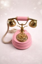 Telefono Vintage Rosa con