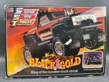 SST MONSTER Super Size TRUCK BLACK GOLD MB BIGFOOT 4x4x4 Playskool SST Pickup