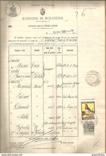 Alba 1940 fascicolo - fascicolo, avv.