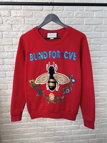 Felpa gucci blind for love - gucci,