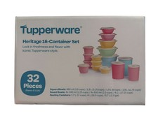 TUPPERWARE 32pc Pastel