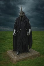 Costume cavaliere oscuro Nazgul LARP e mantello cosplay, regalo di Natale com...