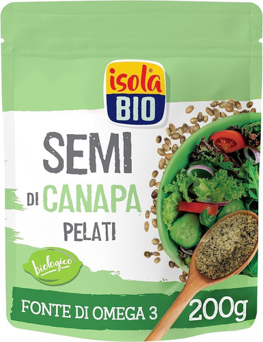 Semi canapa macinati pelati - semi, di