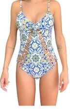 Costume intero stile Amalfi