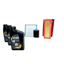 KIT TAGLIANDO FIAT 500 PANDA 169 312 1.2 BENZINA 44 51 KW K-PURE EN SELENIA 5W40