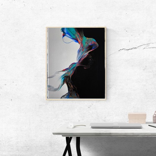 Quadro moderno colori acrilici
