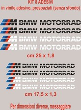 adesivi BMW Motorrad vinile prespaziati 8 pz auto moto caschi