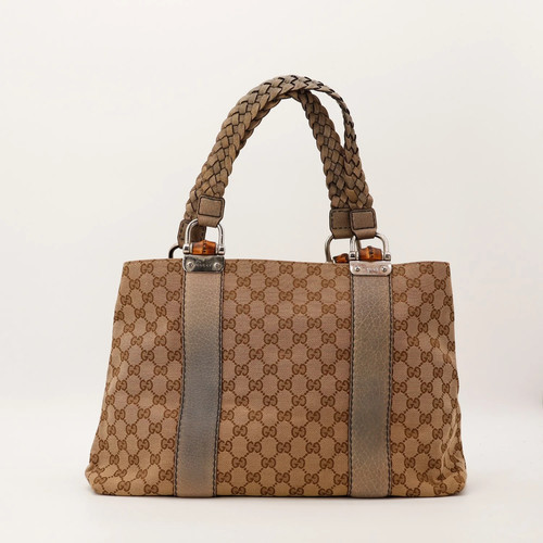 Sac gucci tote bag bambou - sac,