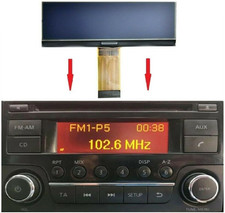 Display per Autoradio Con Schermo LCD, 123 X 36 Pixel, per Nissan Qashqai, Juke,
